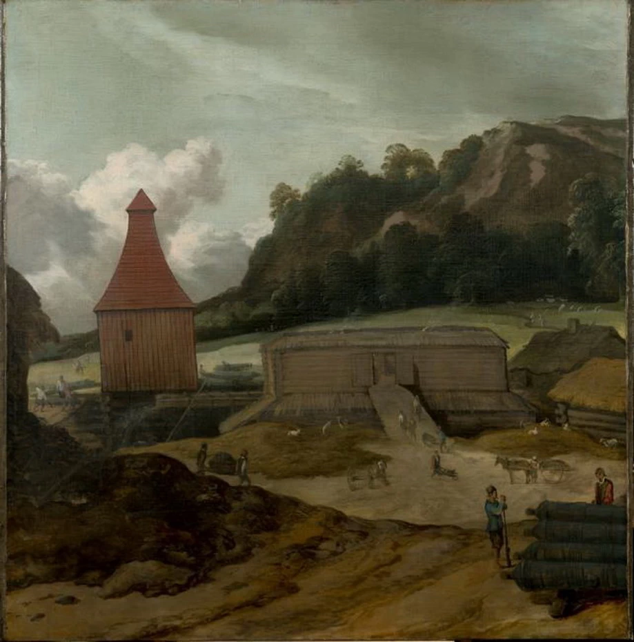 Paesaggio con fonderia di cannoni - Koninklijke Nederlandse Akademie van Wetenschappen, Amsterdam
